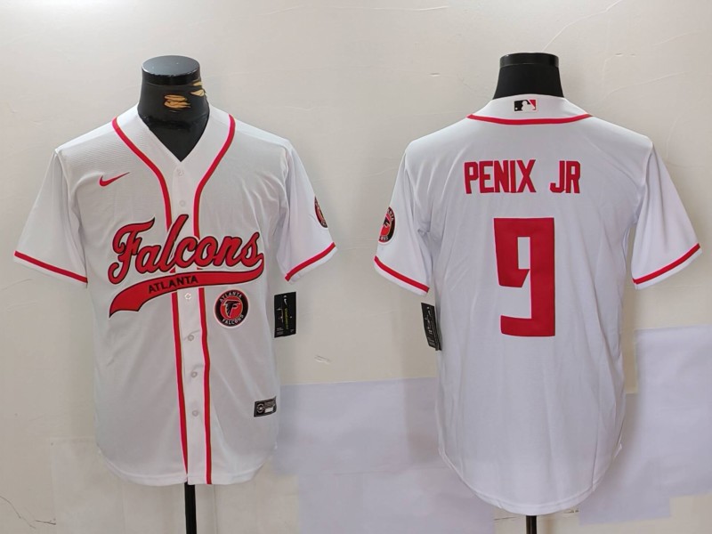 Men 2026 Atlanta Falcons #9 Penix Jr white Nike Limited NFL Jersey 0815001